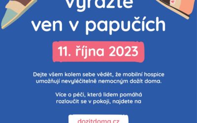 Kampaň Dožít doma a Papučový den 2023