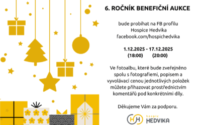 6. ročník Benefiční aukce na FB
